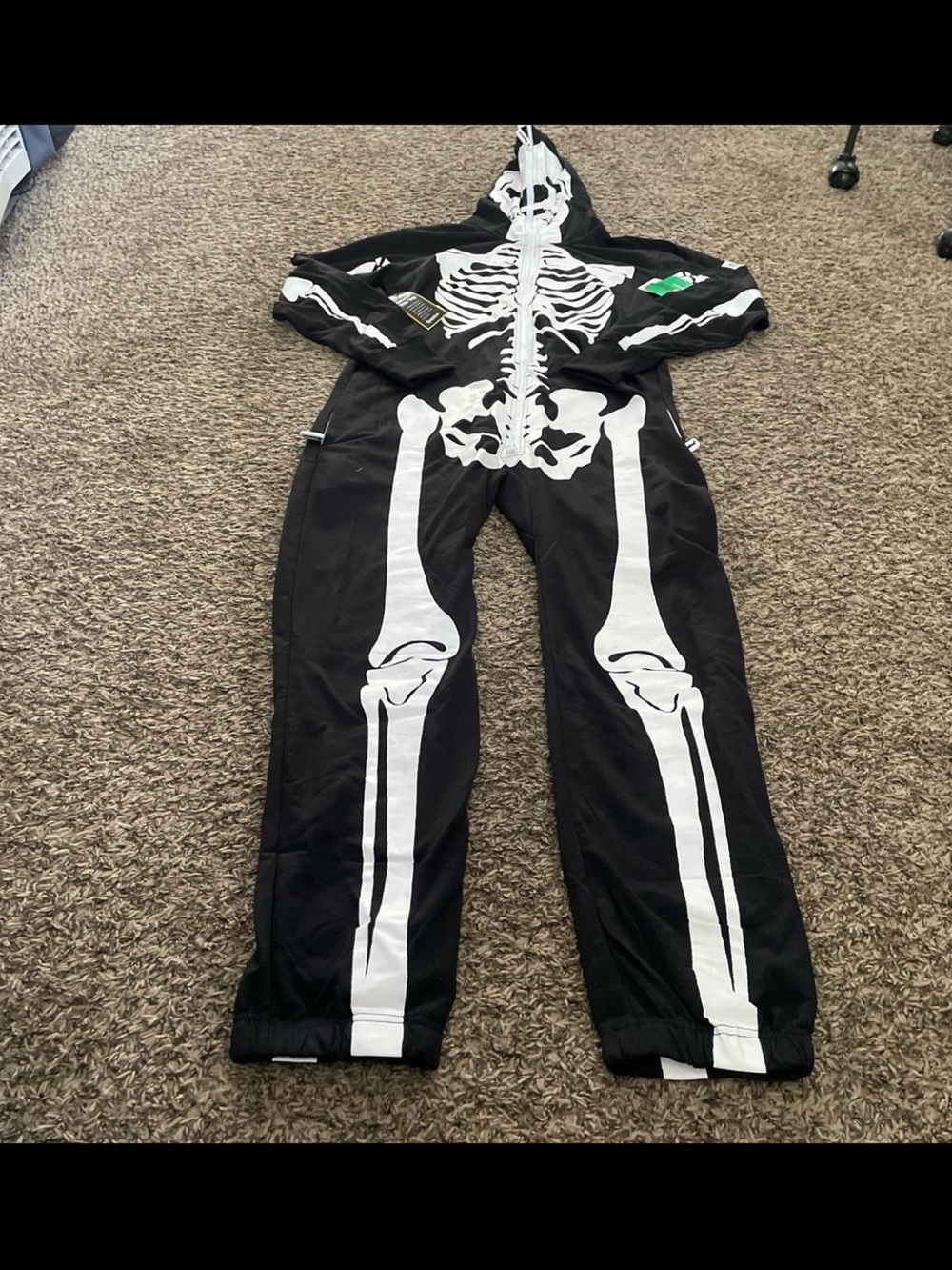 Tipsy elves NWT skeleton, one piece costume adult small